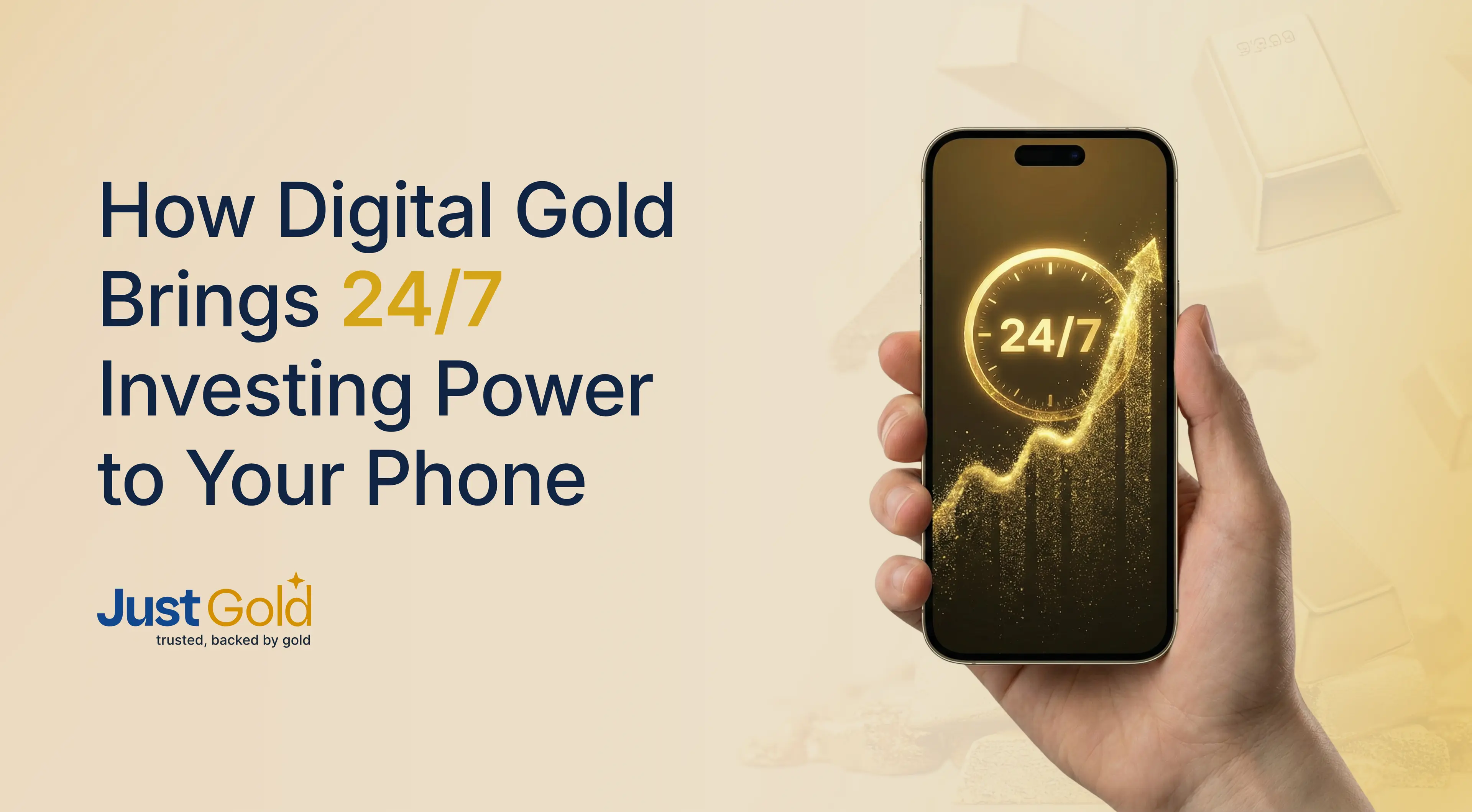 How Digital Gold Brings 24/7 Investing Power to Your Phone